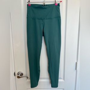 YOGALICIOUS LUX Women’s Leggings Pants Size Small Green